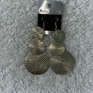 Women Round Drop Earrings